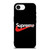 SUPREME X NIKE BLACK LOGO iPhone 16e Case SUPREME X NIKE BLACK LOGO iPhone 16e Case