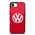 VW VOLKSWAGEN LOGO RED iPhone 16e Case
