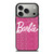 BARBIE PINK BLING GLITTER 1 iPhone 17 Pro Case