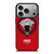 CROOK AND CASTLES BANDANA RED iPhone 17 Pro Case