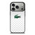 LACOSTE SILVER PATTERN iPhone 17 Pro Case