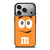 M&M ORANGE iPhone 17 Pro Case