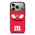 M&M RED iPhone 17 Pro Case
