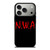 NWA NIGGAZ WIT ATTITUDES HIP HOP LOGO iPhone 17 Pro Case
