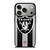OAKLAND RAIDERS STRIPE LOGO iPhone 17 Pro Case