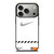 OFF WHITE X NIKE GREY LOGO iPhone 17 Pro Case