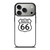 ROUTE 66 HISTORICAL STREET LOGO iPhone 17 Pro Case ROUTE 66 HISTORICAL STREET LOGO iPhone 17 Pro Case