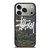 STUSSY SPOOKY FOREST LOGO iPhone 17 Pro Case