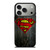 SUPERMAN WOODEN LOGO iPhone 17 Pro Case