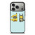 TOTORO X PIKACHU CARTOON iPhone 17 Pro Case