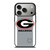 UNIVERSITY GEORGIA BULLDOGS FOOTBALL LOGO iPhone 17 Pro Case