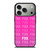 VICTORIA'S SECRET PINK LOGO iPhone 17 Pro Case