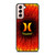 HURLEY ORANGE BLACK LOGO Samsung Galaxy S21 Case