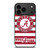 ALABAMA CRIMSON TIDE ROLL A TIDE STRIPE LOGO iPhone 17 Pro Max Case