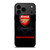 ARSENAL FC THE GUNNERS LOGO iPhone 17 Pro Max Case