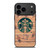 COFFEESHOP STARBUCK WOODEN LOGO iPhone 17 Pro Max Case