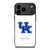 KENTUCKY WILD CATS LOGO EMBLEM iPhone 17 Pro Max Case
