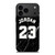 MICHAEL JORDAN 23 BLACK MARBLE iPhone 17 Pro Max Case