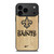NEW ORLEANS SAINTS NIKE WOOD iPhone 17 Pro Max Case