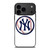 NEW YORK YANKEES BALL LOGO iPhone 17 Pro Max Case