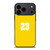 NIKE 23 YELLOW AIR JORDAN iPhone 17 Pro Max Case