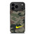 NIKE LOGO CAMO ARMY iPhone 17 Pro Max Case