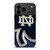 NOTRE DAME BLUE SHAMROCK LOGO iPhone 17 Pro Max Case