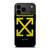 OFFWHITE LOGO YELLOW iPhone 17 Pro Max Case