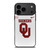 OKLAHOMA SOONERS JERSEY iPhone 17 Pro Max Case