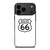 ROUTE 66 HISTORICAL STREET LOGO iPhone 17 Pro Max Case ROUTE 66 HISTORICAL STREET LOGO iPhone 17 Pro Max Case