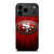 SAN FRANCISCO 49ERS SF METAL iPhone 17 Pro Max Case SAN FRANCISCO 49ERS SF METAL iPhone 17 Pro Max Case