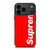 SUPREME RED LOGO iPhone 17 Pro Max Case