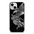 AMERICAN FLAG EAGLE SKETCH iPhone 13 Mini Case
