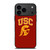 USC TROJANS LOGO 4 iPhone 17 Pro Max Case