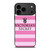 VICTORIA SECRET HORIZONTAL STRIPE LOGO iPhone 17 Pro Max Case