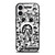 BAPE SHARK LOGO SUPREME BLACK WHITE iPhone 17 Case