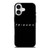 FRIENDS MINIMALISTIC iPhone 17 Case