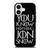 GAME OF THRONES KNOW NOTHING JON SNOW black rubber iPhone 17 Case