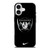LAS VEGAS RAIDERS NFL NIKE iPhone 17 Case