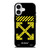 OFF WHITE LOGO YELLOW STRIPE iPhone 17 Case