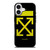 OFFWHITE LOGO YELLOW iPhone 17 Case