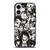 ONE PIECE CHARACTER BLACK WHITE iPhone 17 Case