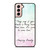 PRINCESS AURORA QUOTES Samsung Galaxy S21 Case