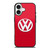 VW VOLKSWAGEN LOGO RED iPhone 17 Case