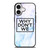 WHY DONT WE MARBLE LOGO iPhone 17 Case