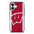 WISCONSIN BADGERS LOGO iPhone 17 Case