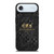 BALENCIAGA BLACK CUBE LOGO iPhone Air Case