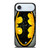 Batman Logo Black Yellow 2 iPhone Air Case