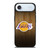 LA LAKERS BASKETBALL WOODEN iPhone Air Case