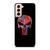 THE PUNISHER SKULL RED BLUE ARTWORK Samsung Galaxy S21 Case